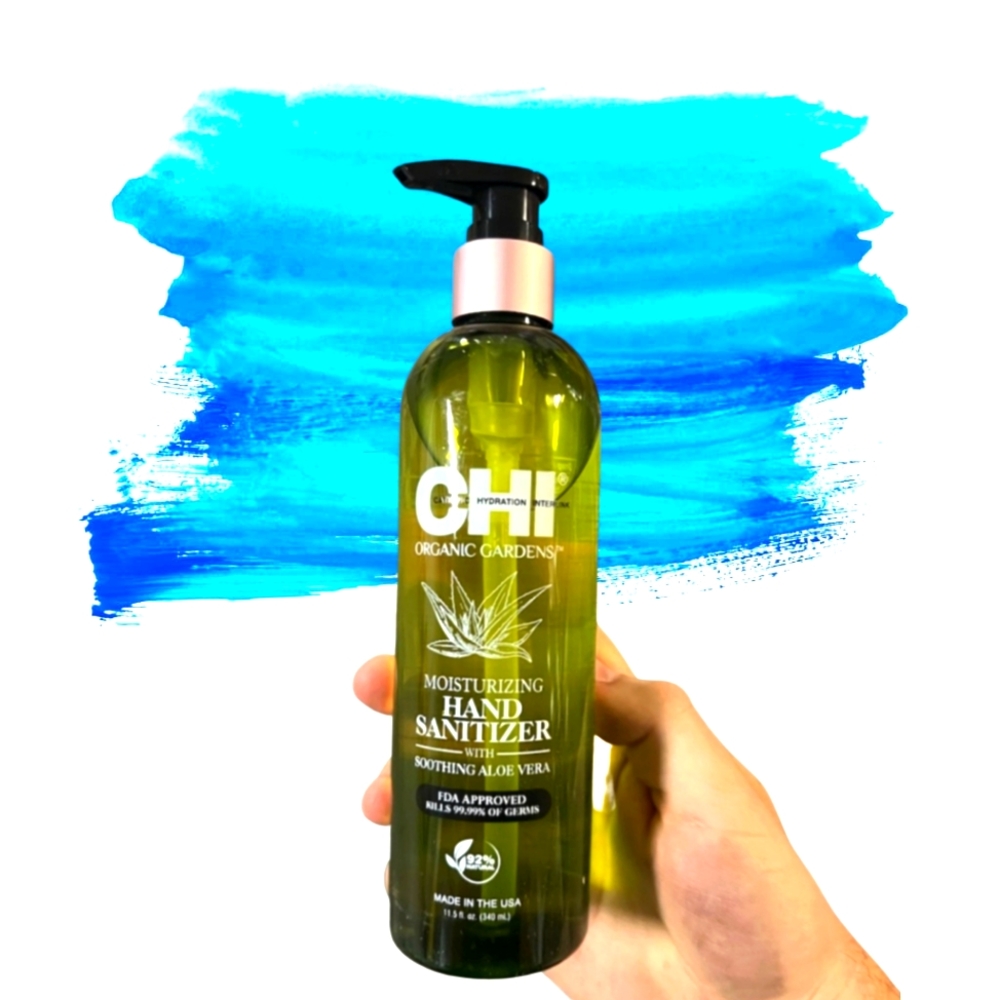 1 Bottles of Organic Chi hand sanitizer 11oz with pump- Christmas gift